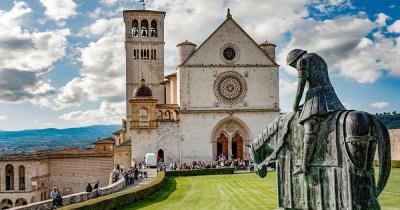 Umbrien - Assisi Basilica San Francesco