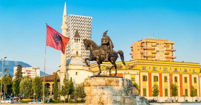 Tirana - Skanderbeg Platz