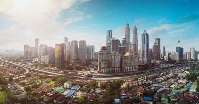 Malaysia - Panoromblick über Kuala Lumpur 