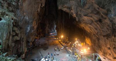 Batu-Höhlen - die Batu-Höhlen in Malaysia