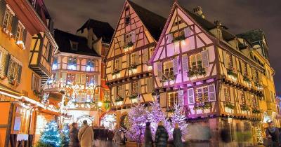 Weihnachtsmarkt Colmar - Weihnachtliche Altstadt von Colmar