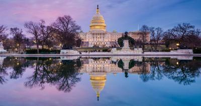 Washington D.C - Das Capitol in der Abensonne