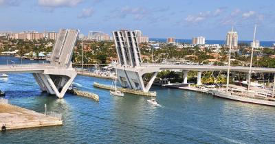 Fort Lauderdale - Die Einfahrt zum Hafen