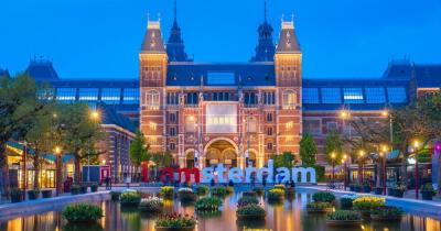 Amsterdam - Blick auf das Rijksmuseum