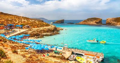 Malta -  die Turquoise lagoon