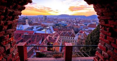 Graz - Blick auf die Altstadt