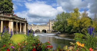 Bath - Blick auf Somerset