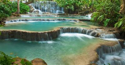 Laos - Wasserfall