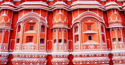 Jaipur - Hava Mahal Palast
