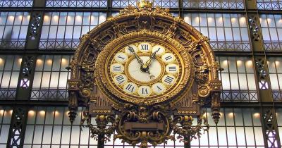 Musée d’Orsay - goldene Uhr