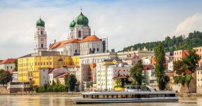 Passau - Blick vom Fluss