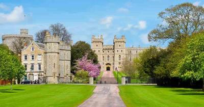 Windsor Castle - Frontansicht mit Tor