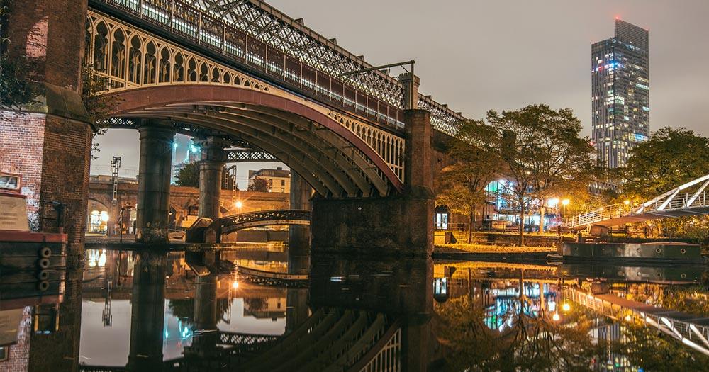 Manchester - Reflexionen im Fluss