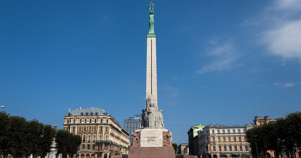 Riga - Freiheits Denkmal