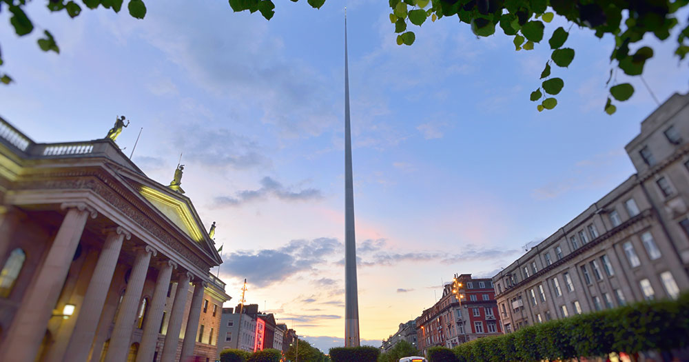 Dublin - Ireland Center Symbol
