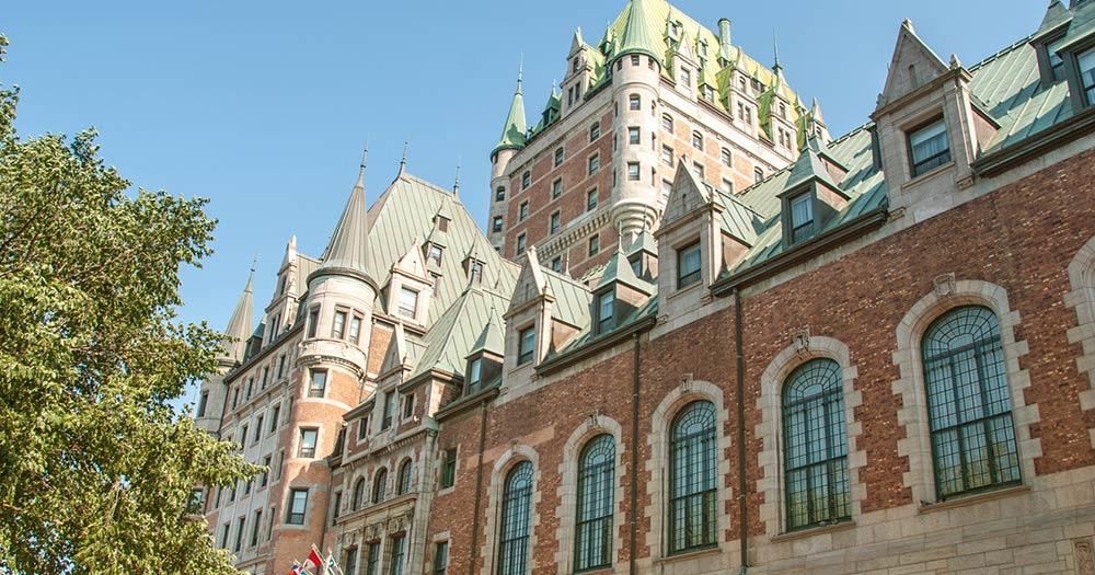 Chateau Frontenac - Frontansicht