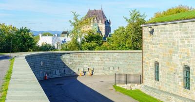 Zitadelle von Quebec - Blick auf die Stadt