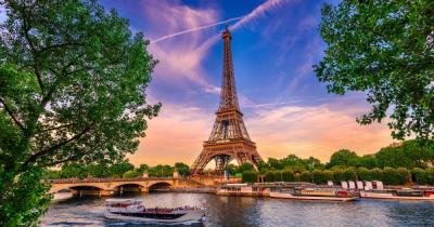 Paris - Blick auf dem Eiffelturm