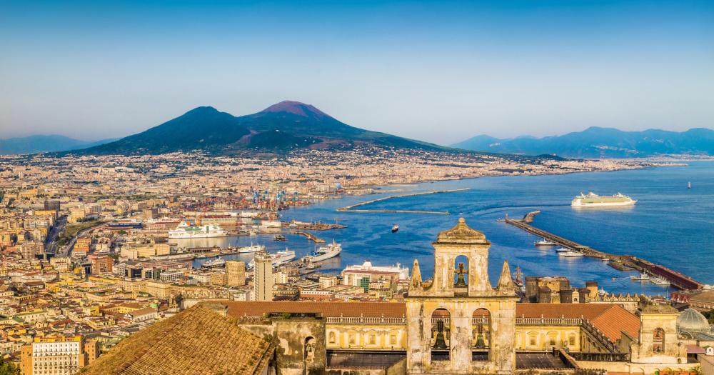Neapel - Blick auf die Stadt