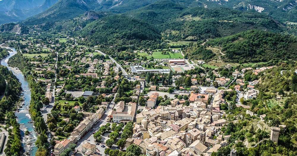 Castellane - Panoramablick