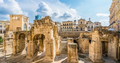 Lecce - römische Ausgrabungen