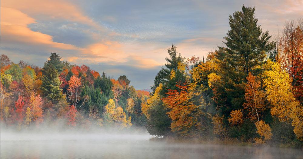 Vermont - Lake Autumn 
