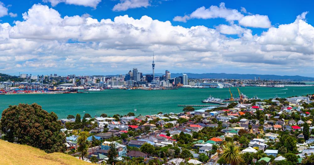 Auckland - Blick auf die Stadt