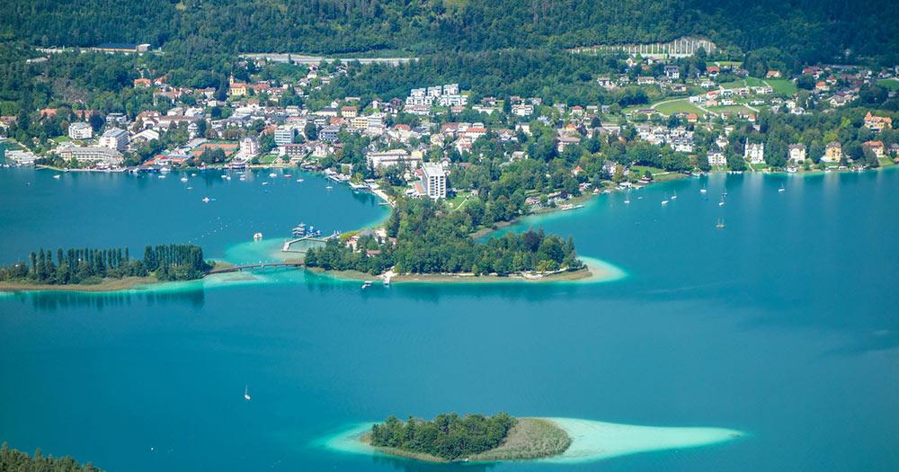Klagenfurt am Wörthersee - Karibische Buchten am See