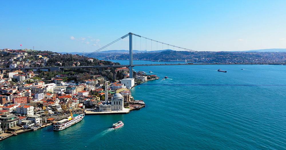 Bosporus - Blick auf die Brücke
