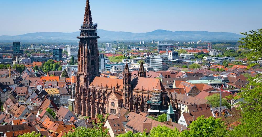 Freiburg im Breisgau - Panoramablick