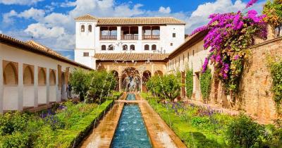 Alhambra / Brunnen und Gärten von Generalife