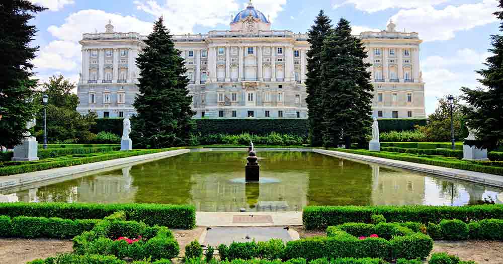 Madrid - Sabatini-Gärten