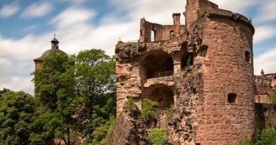Schloss Heidelberg / Ruinen des Schlosses Heidelberg  