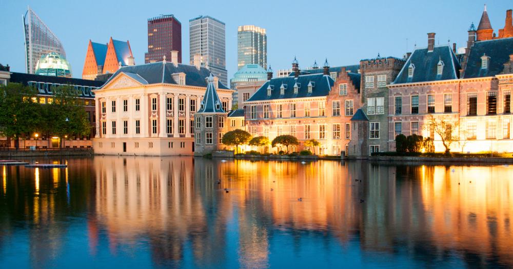 Den Haag - Blick auf den Binnenhof