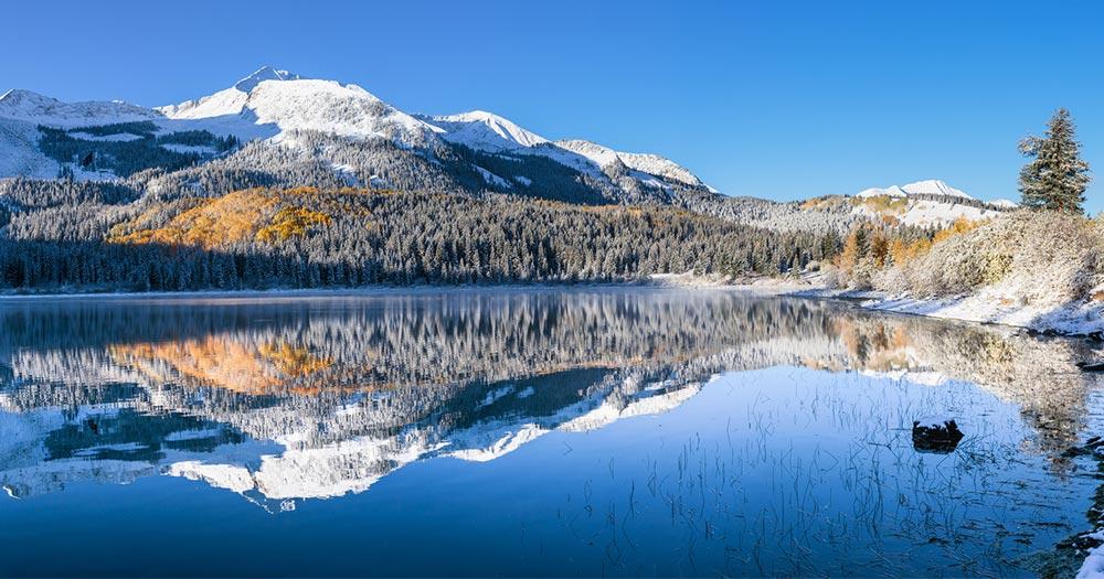 Aspen - Winter Seenlandschaft