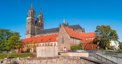 Magdeburg / die Kathedrale in Magdeburg