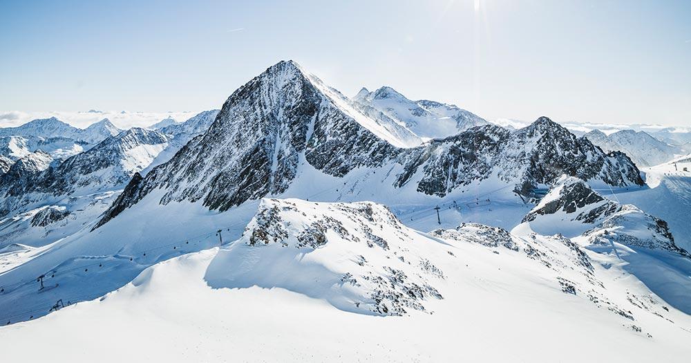 Stubaier Gletscher - Winterpanorama