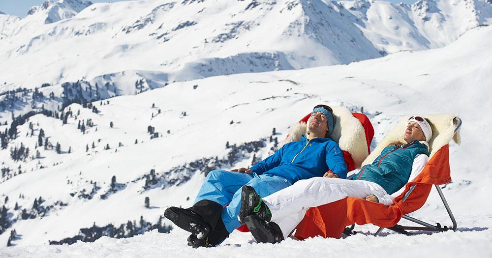 Ski Arlberg - Sonne tanken im Winter