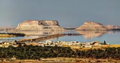 Die Oase Siwa - Siwa See und Oase in Ägypten