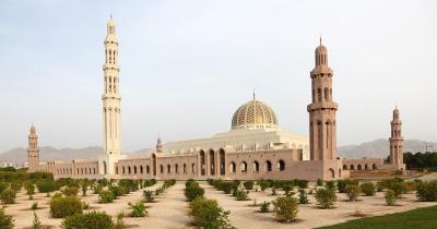 Große Sultan-Qabus-Moschee - die große Sultan-Qabus-Moschee