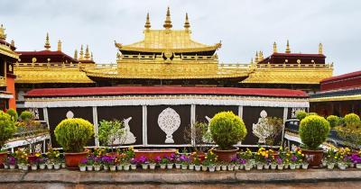 Jokhang Tempel - der Jokhang Tempel in Tibet
