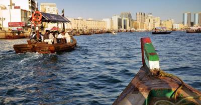 Bootstour Dubai Creek - Dau als Fährboot