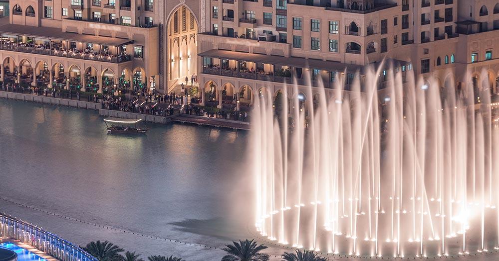 Wasserspiele von Dubai - Dubai Fontains