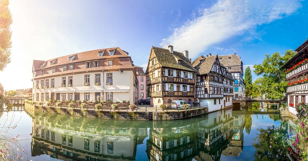 Straßburg - die Wasserkanäle von Straßburg