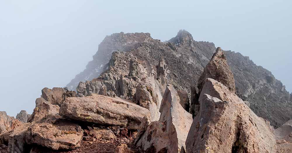 Nationalpark Caldera de Taburiente - höchster Punkt von La Palma