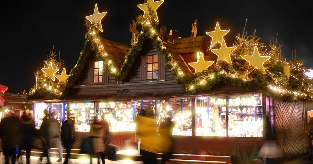 Aachener Weihnachtsmarkt - Glühwein und Bratäpfel