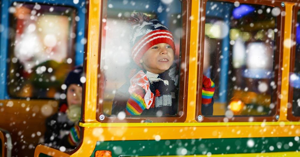 Münchner Christkindlmarkt - Kinderaugenleuchten zu Weihnachten