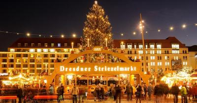 Weihnachtsmarkt Dresden -  Dresdner Striezelmarkt
