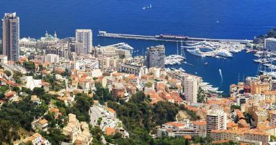 Côte d'Azur - Blick auf Monte Carlo