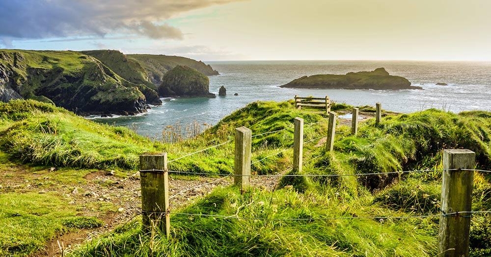Cornwall - Blick auf die Englische Südküste